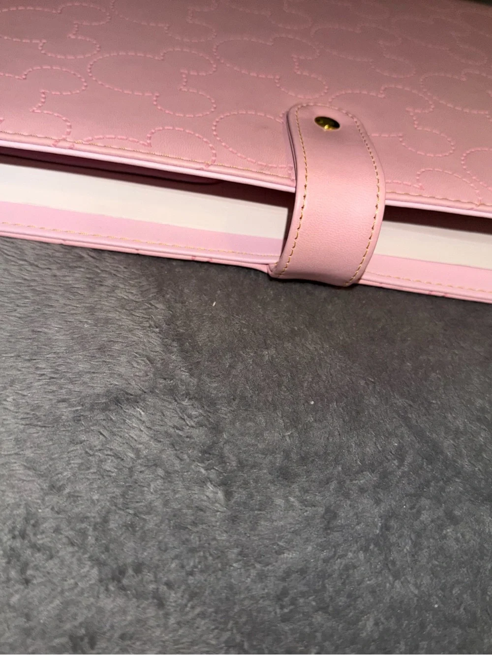 RARE Walt Disney Mickey Mouse Pink Padfolio Set